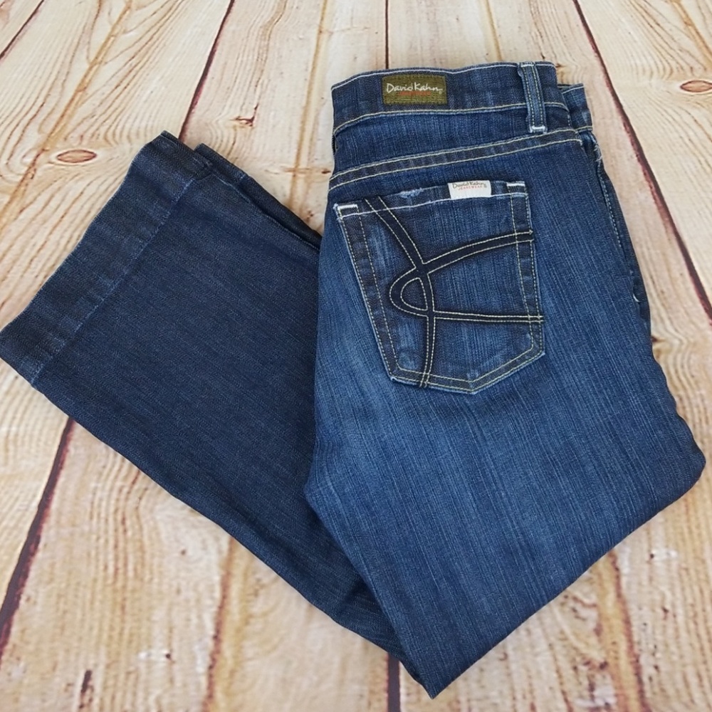 DAVID KAHN Denim Capri